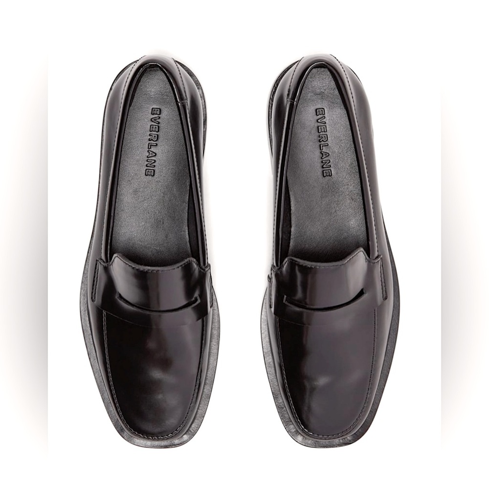 Everlane THE PENNY LOAFER LEATHER ACADEMIA WHIMSIGOTH HOLIDAY GIFT NWOB Black 9 - Picture 4 of 7